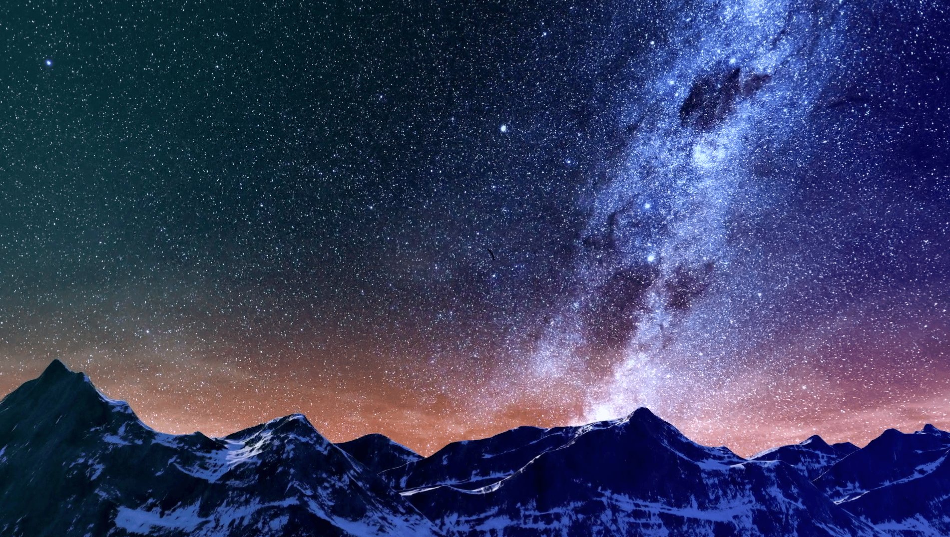 starry night sky with Milky Way - Galaxy IT