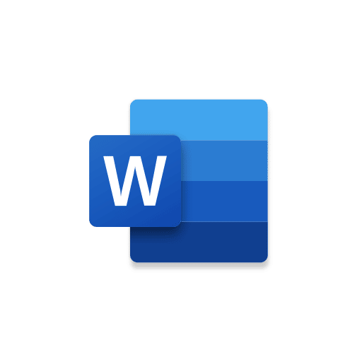 Microsoft word logo